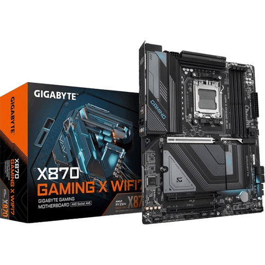 Gigabyte X870 GAMING X WIFI7 ATX Motherboard for AMD Socket AM5 CPUs